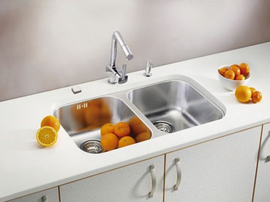 Мойка для кухни Alveus DUO 30 SAT-90 в комплекте с сифоном 75,2х44 см схема 2