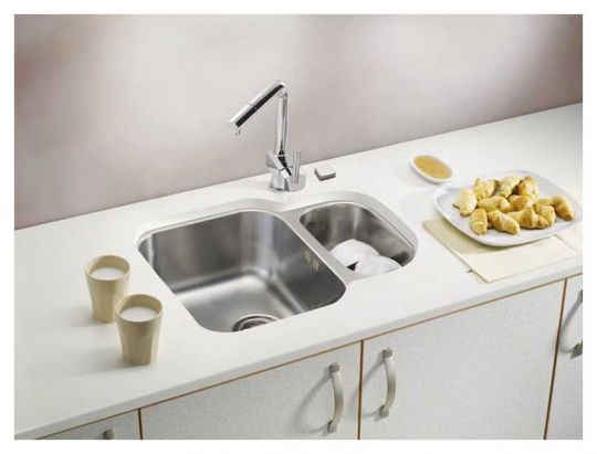 Мойка для кухни Alveus DUO 70 SAT-90 в комплекте с сифоном 56х44 см схема 2