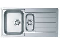 Мойка для кухни Alveus LINE 10 NAT-90 в комплекте с сифоном 98х50 см схема 1