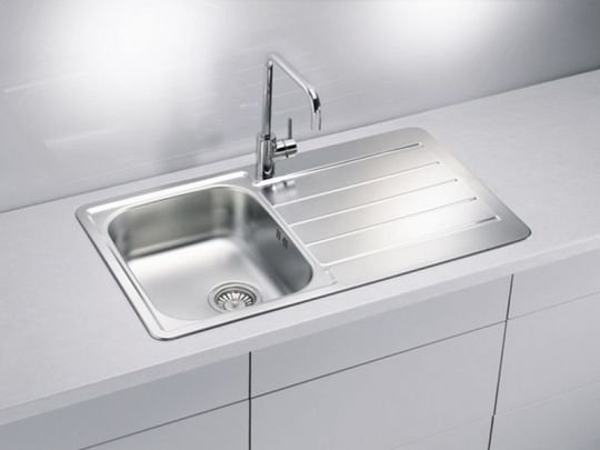 Мойка для кухни Alveus LINE 20 LEI-90 в комплекте с сифоном 86х50 см схема 2