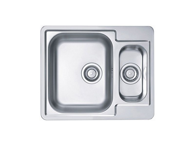 Изображение Мойка для кухни Alveus LINE 50 NAT-90 в комплекте с сифоном 61,5х50 см