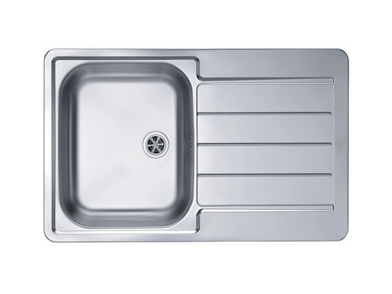 Изображение Мойка для кухни Alveus LINE 80 NAT-60 в комплекте с сифоном 79х50 см