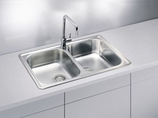 Мойка для кухни Alveus LINE 90 NAT-90 в комплекте с сифоном 79х50 см схема 2