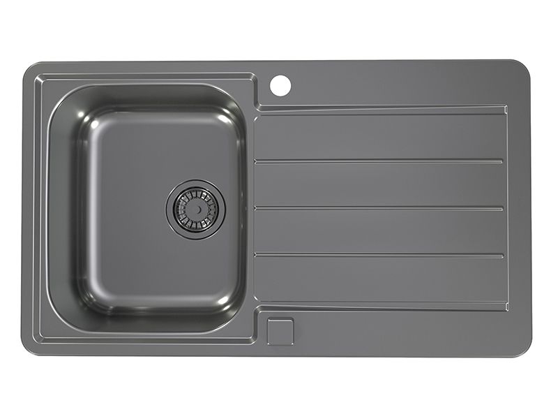 Мойка для кухни Alveus LINE MONARCH 20 с выпуском без сифона 86х50 см ФОТО