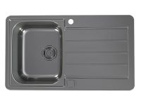 Мойка для кухни Alveus LINE MONARCH 20 с выпуском без сифона 86х50 см схема 2