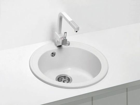 Мойка для кухни Alveus NIAGARA 10 GRANITAL с сифоном 51х51 см схема 4