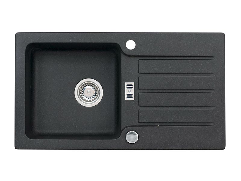 Мойка для кухни Alveus NIAGARA 30 GRANITAL с сифоном 77,5х43х16 см ФОТО