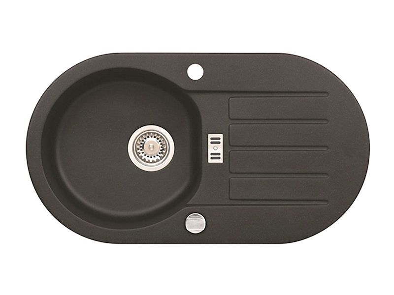 Мойка для кухни Alveus NIAGARA 40 GRANITAL с сифоном 77,5х43,5х16 см ФОТО