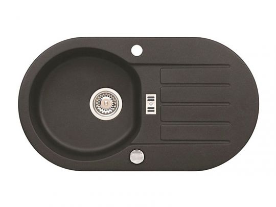 Мойка для кухни Alveus NIAGARA 40 GRANITAL с сифоном 77,5х43,5х16 см схема 4