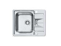Мойка для кухни Alveus LINE MAXIM 60 FS SAT 90 в комплекте с сифоном 61,5х50,5 см схема 1