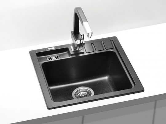 Мойка для кухни Alveus NIAGARA 20 GRANITAL с сифоном 46,5х46,5х18 см схема 4