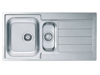Мойка для кухни Alveus LINE MAXIM 10-SAT 1+1/2 с сифоном 98х50 см схема 1