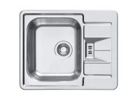 Мойка для кухни Alveus LINE MAXIM 60 SAT-90 в комплекте с сифоном 61х50 см схема 1