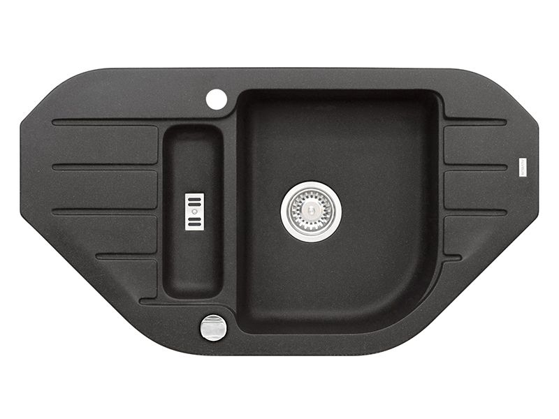 Мойка для кухни Alveus NIAGARA 60 GRANITAL с сифоном 90х50х16 см ФОТО