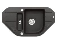 Мойка для кухни Alveus NIAGARA 60 GRANITAL с сифоном 90х50х16 см схема 3