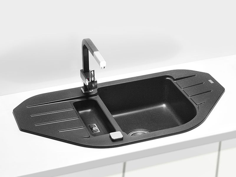 Мойка для кухни Alveus NIAGARA 60 GRANITAL с сифоном 90х50х16 см ФОТО