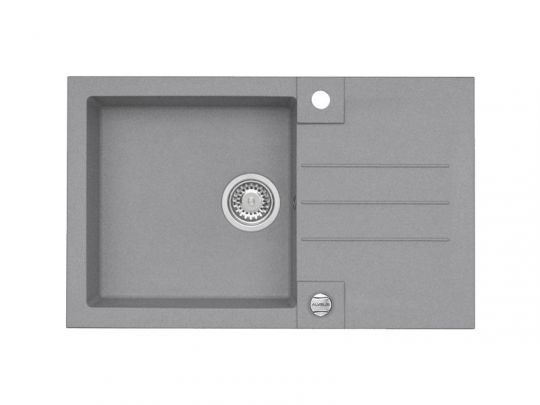 Мойка для кухни Alveus ROCK 130 GRANITAL с сифоном 78х48х18 см схема 4