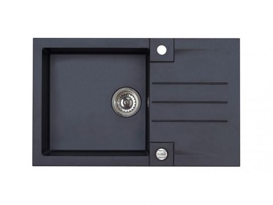Мойка для кухни Alveus ROCK 130 GRANITAL с сифоном 78х48х18 см схема 5