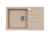 Мойка для кухни Alveus ROCK 130 GRANITAL с сифоном 78х48х18 см схема 9