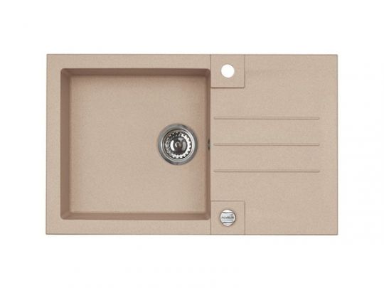 Мойка для кухни Alveus ROCK 130 GRANITAL с сифоном 78х48х18 см схема 9