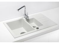 Мойка для кухни Alveus ROCK 70 GRANITAL 1+1/2 с сифоном 78х48х18 см схема 2