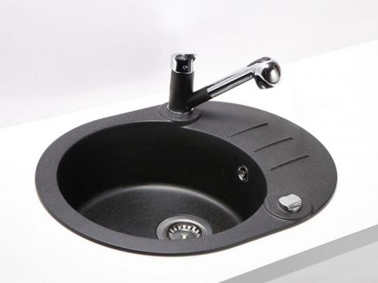 Мойка для кухни Alveus ROLL 40 GRANITAL с сифоном 59,5х47,5х16 см схема 6