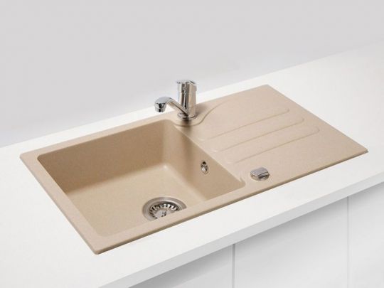 Мойка для кухни Alveus GALAPAGOS 30 GRANITAL с сифоном 77х43х15 см схема 2