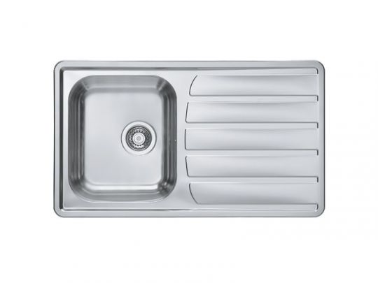 Мойка для кухни Alveus ZOOM 30 в комплекте с сифоном 86х50 см схема 4