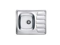 Мойка для кухни Alveus ZOOM 10 в комплекте с сифоном 61,5x50 см схема 1