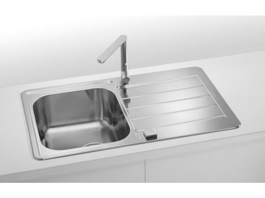 Мойка для кухни Alveus LINE MAXIM 80 SAT-90 с сифоном 79х50 см схема 2