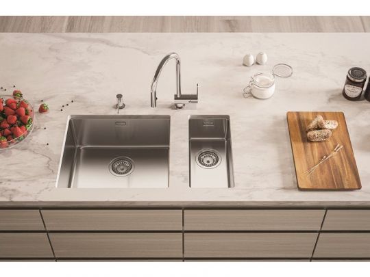 Мойка для кухни Alveus KOMBINO 40 SAT-90 в комплекте с сифоном 45х40х20 см схема 7