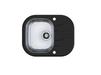 Мойка для кухни Alveus WAVE 10 в комплекте с сифоном 62х50 см схема 2