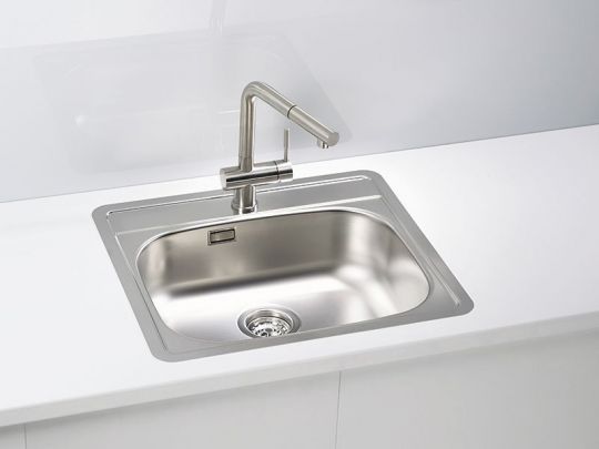 Мойка для кухни Alveus MORE 10 FS NAT-90 в комплекте с сифоном 56х50 см схема 3