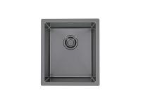 Мойка для кухни Alveus QUADRIX MONARCH 20 с выпуском без сифона 39х45х20 см схема 2