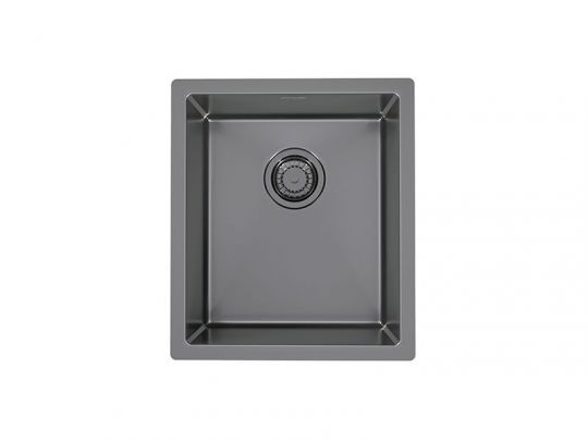 Мойка для кухни Alveus QUADRIX MONARCH 20 с выпуском без сифона 39х45х20 см схема 2