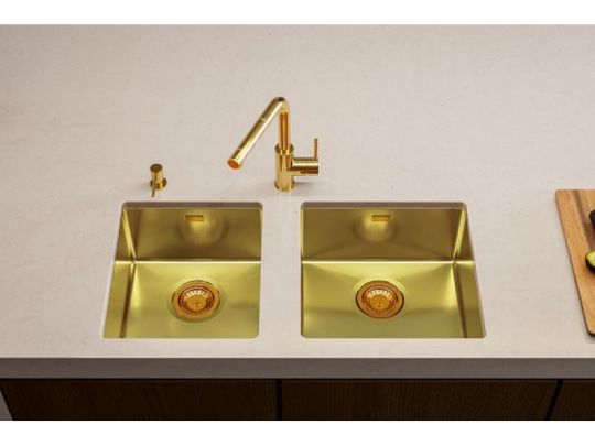 Мойка для кухни Alveus QUADRIX MONARCH 30 с выпуском без сифона 45х45х20 см схема 4