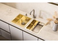 Мойка для кухни Alveus QUADRIX MONARCH 30 с выпуском без сифона 45х45х20 см схема 5