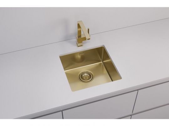 Мойка для кухни Alveus QUADRIX MONARCH 30 с выпуском без сифона 45х45х20 см схема 8