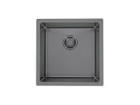 Мойка для кухни Alveus QUADRIX MONARCH 30 с выпуском без сифона 45х45х20 см схема 9