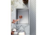 Мойка для кухни Alveus QUADRIX MONARCH 50 с выпуском без сифона 55х45х20 см схема 9