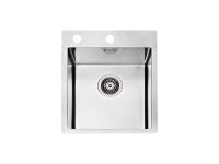 Мойка для кухни Alveus PURE 10 KMB-90 в комплекте с сифоном 40,5х52,5 см схема 1