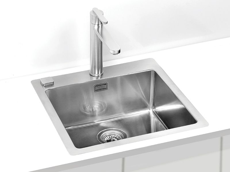 Мойка для кухни Alveus PURE 30 KMB-90 в комплекте с сифоном 51,5х52,5 см ФОТО
