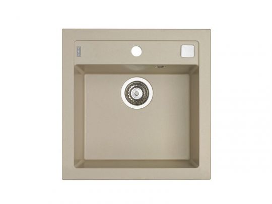 Мойка для кухни Alveus FORMIC 20 GRANITAL+ с сифоном 52х51х20 см схема 2
