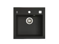 Мойка для кухни Alveus FORMIC 20 GRANITAL+ с сифоном 52х51х20 см схема 5