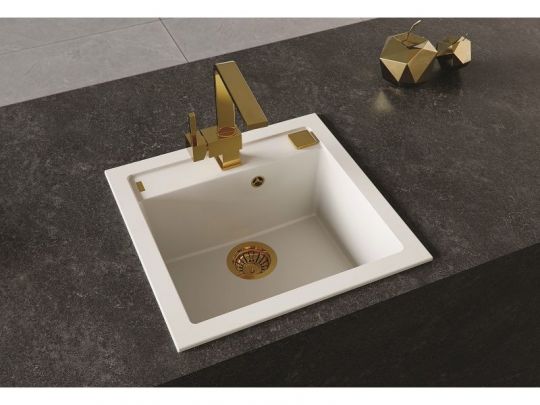 Мойка для кухни Alveus FORMIC 20 GRANITAL+ с сифоном 52х51х20 см схема 7