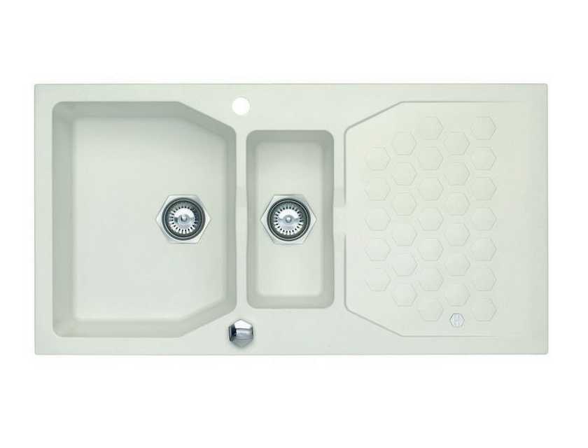 Мойка для кухни Alveus SENSUAL 70 GRANITAL+ 1+1/2 с сифоном 98х52 см ФОТО