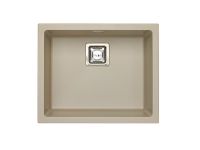 Мойка для кухни Alveus QUADRIX 50 GRANITAL+ с сифоном 56х46х20 см схема 1