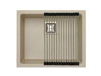 Мойка для кухни Alveus QUADRIX 50 GRANITAL+ с сифоном 56х46х20 см схема 2