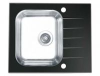 Мойка для кухни Alveus VITRO 10 c сифоном клапан-автомат 60х50 см схема 1