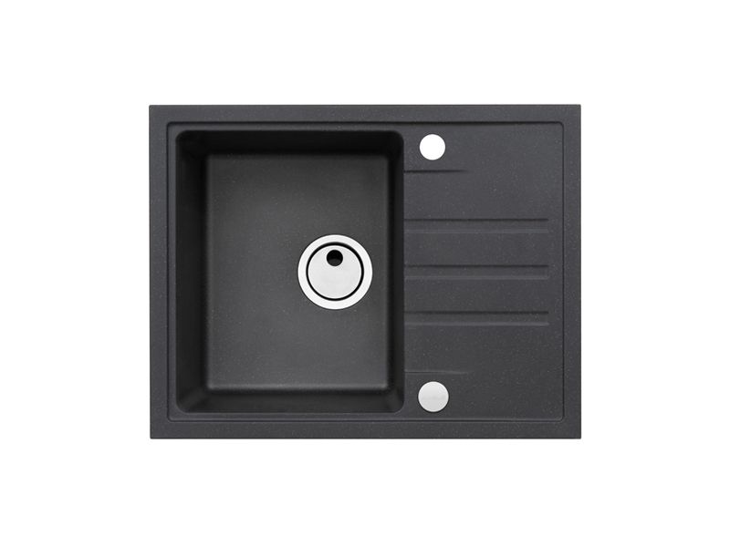 Мойка для кухни Alveus INTERMEZZO 30 GRANITAL в комплекте с сифоном 62х48х20 см ФОТО